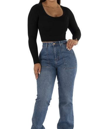 RECTO BLUE BOLSILLOS CUADRADOS