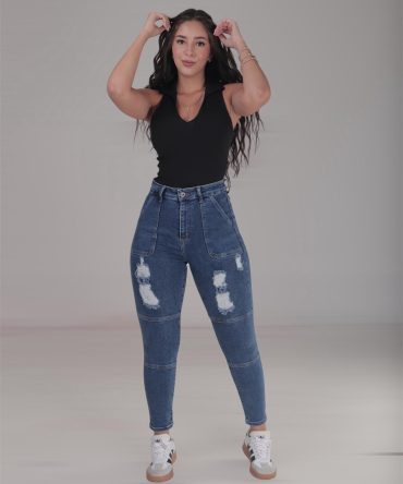 Skinny C/ Cortes + Rotos
