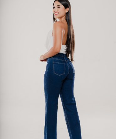 Wide Leg Bolsillos Rectos